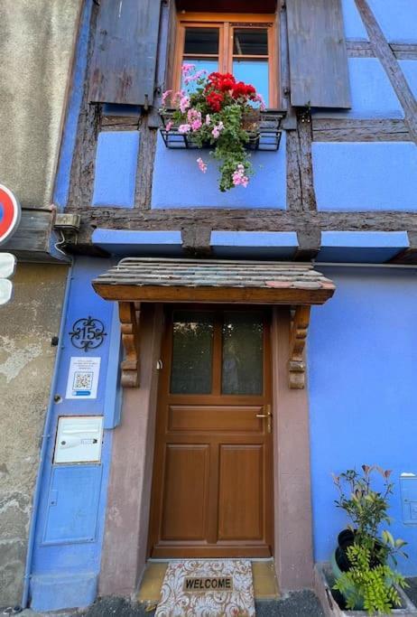 La Jolie Maison Bleue, Au Coeur De L'Alsace كايزرسبرغ المظهر الخارجي الصورة