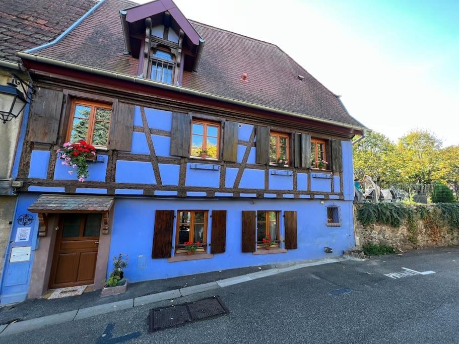 La Jolie Maison Bleue, Au Coeur De L'Alsace كايزرسبرغ المظهر الخارجي الصورة